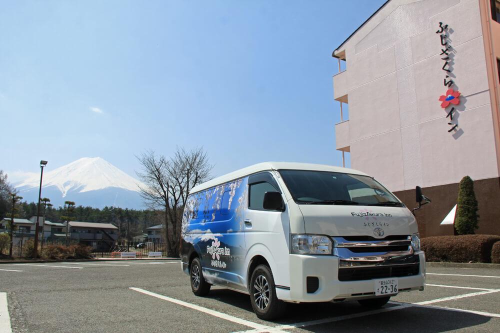 動く富士山！？新たな写真スポット誕生！